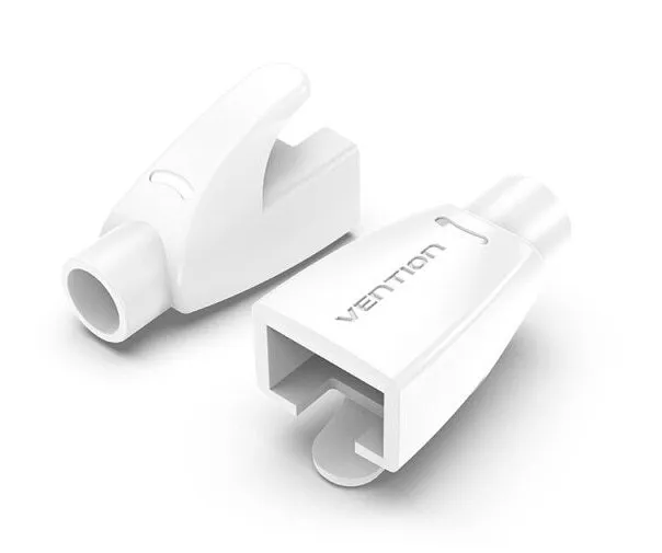 Confezione da 50 guaine protettive RJ45 Vention - Bianche - immagine 1