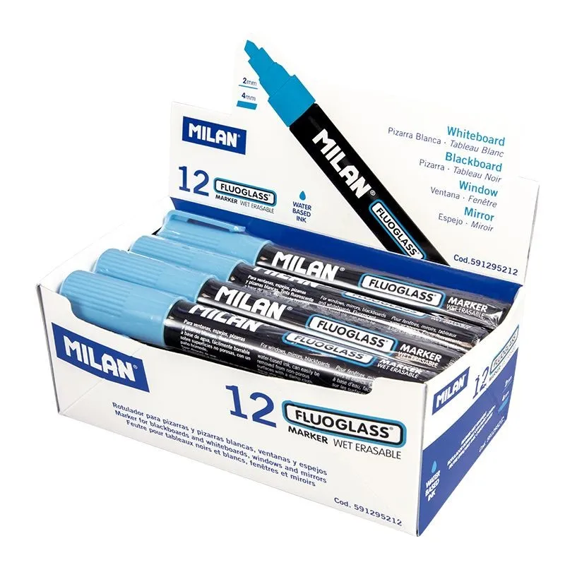 Milan 591295212 evidenziatore 12 pz Blu - immagine 1