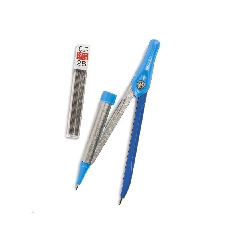 Carioca 40122 compasso Blu Argento 2 pz - immagine 1
