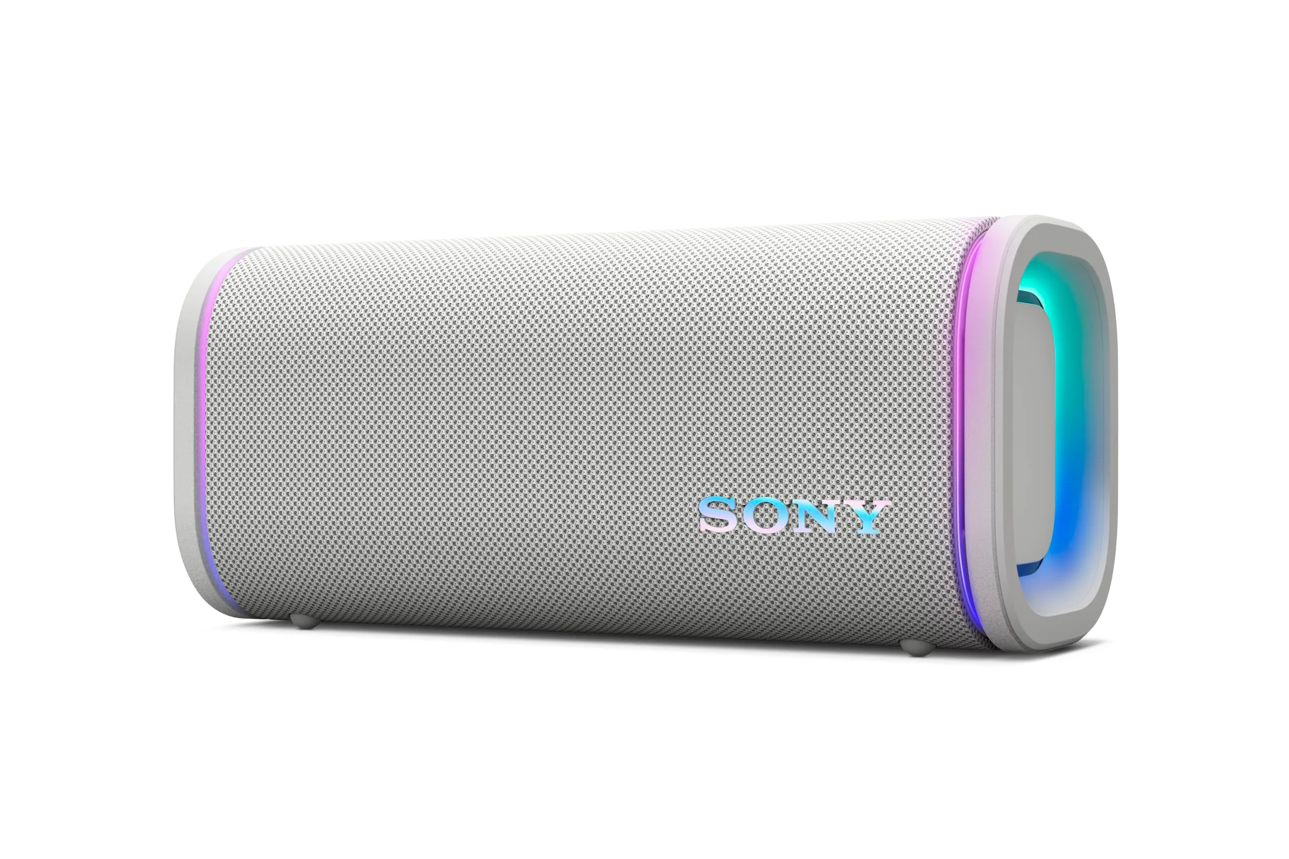 Sony ULT FIELD 5 - Potente speaker portatile Bluetooth, batteria da 25 ore, 2 modalità ULT POWER SOUND, IP67, impermeabile, antipolvere, 360 luci, tracolla staccabile, compatto - Blanco Marfil - immagine 1