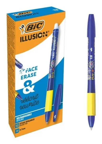 BIC Illusion Blu Penna a sfera Medio 1 - immagine 1