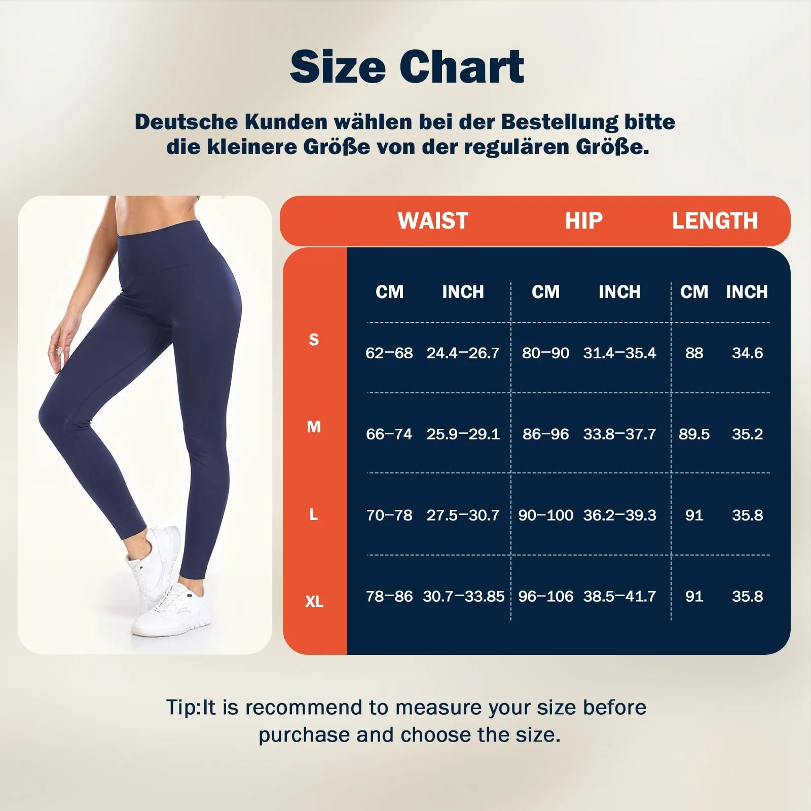 Ulknyss Leggins Sportivi Donna Push Up Leggings Palestra Vita Alta Pantaloni Fitness Yoga Anticellulite - immagine 6