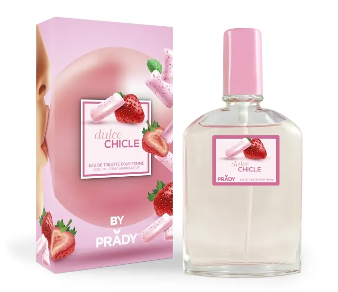 Prady Cologne Collezione Frutta Gomma da Masticare Dolce - Flacone da 90 ml - Flacone Spray - immagine 1