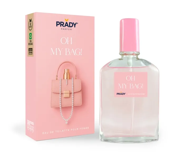 Prady Oh My Bag - Eau de Cologne da donna - Flacone da 90 ml - Flacone spray - immagine 1