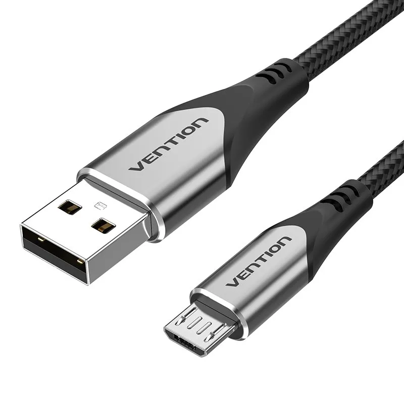 Vention COAHF cavo USB USB 2.0 1 m USB A Micro-USB B Nero - immagine 1