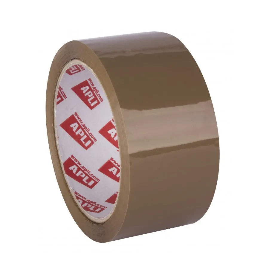 Apli nastro Acrilico Marrone - PP - Lucido - 48 mm x 66 m 25 ?m - immagine 1