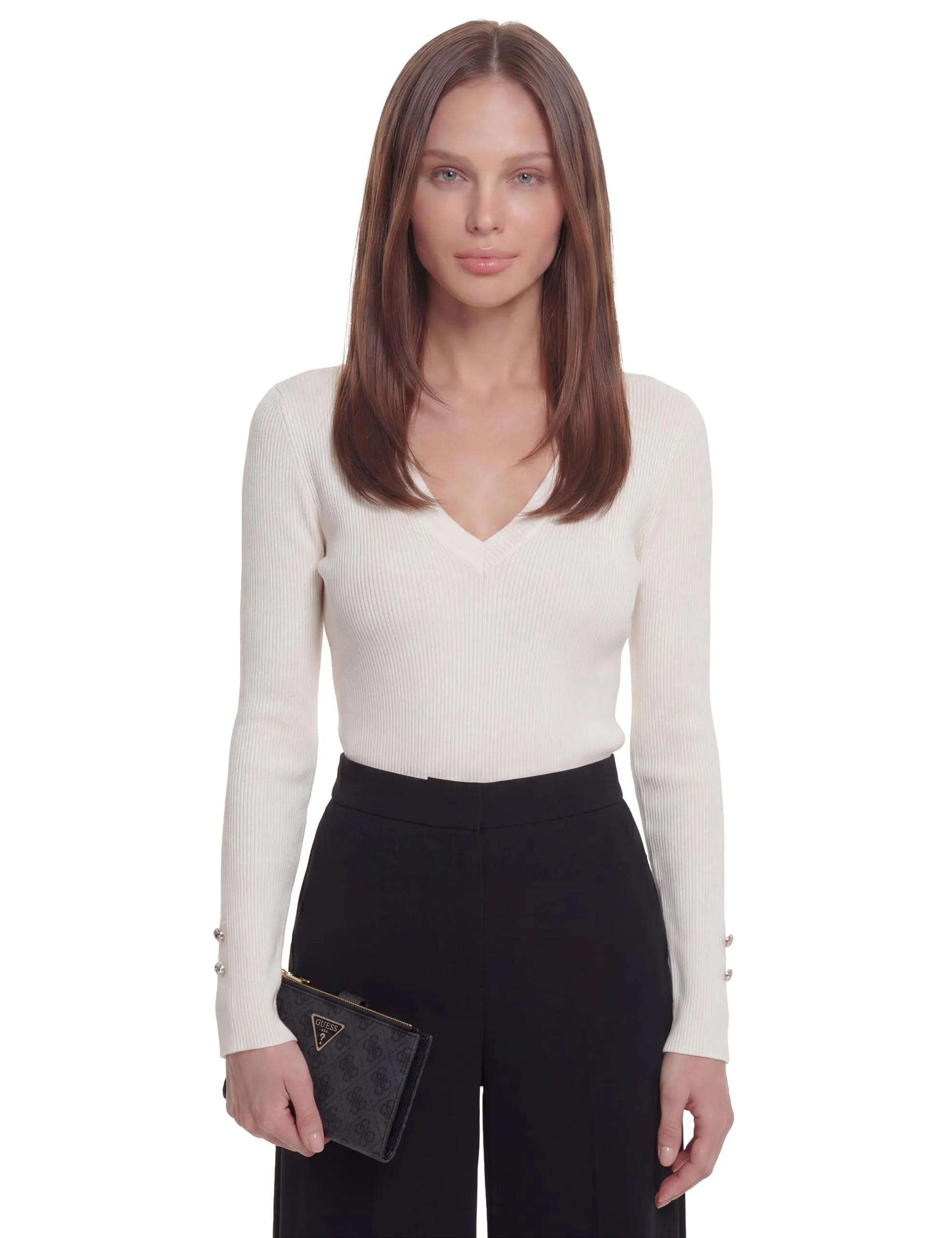 GUESS Laurel II - Portafoglio Organizer Donna con Doppia Zip - immagine 4