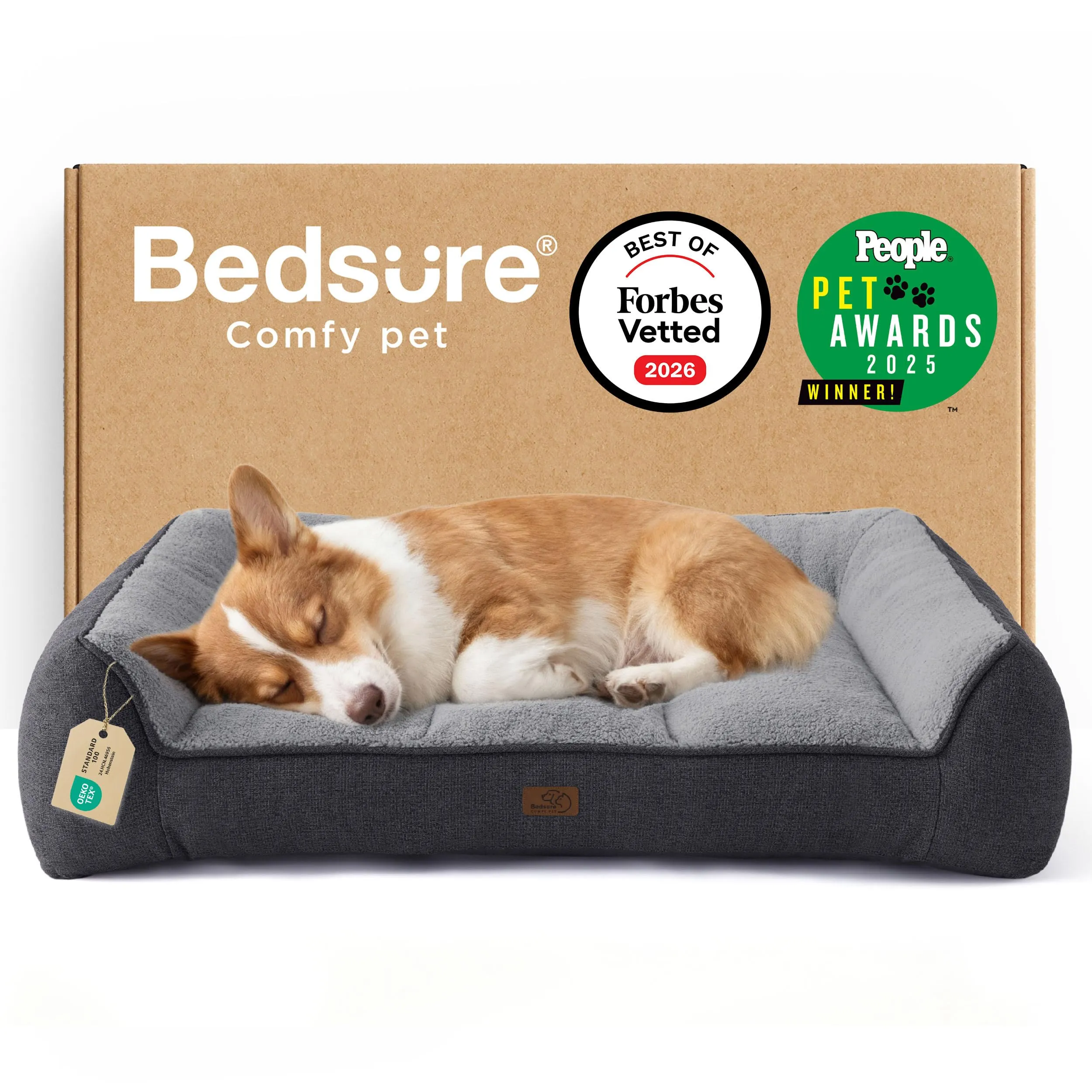 Bedsure SupportMax™ Extra Spesso Cuccia Cani Grande 89x63cm - immagine 1
