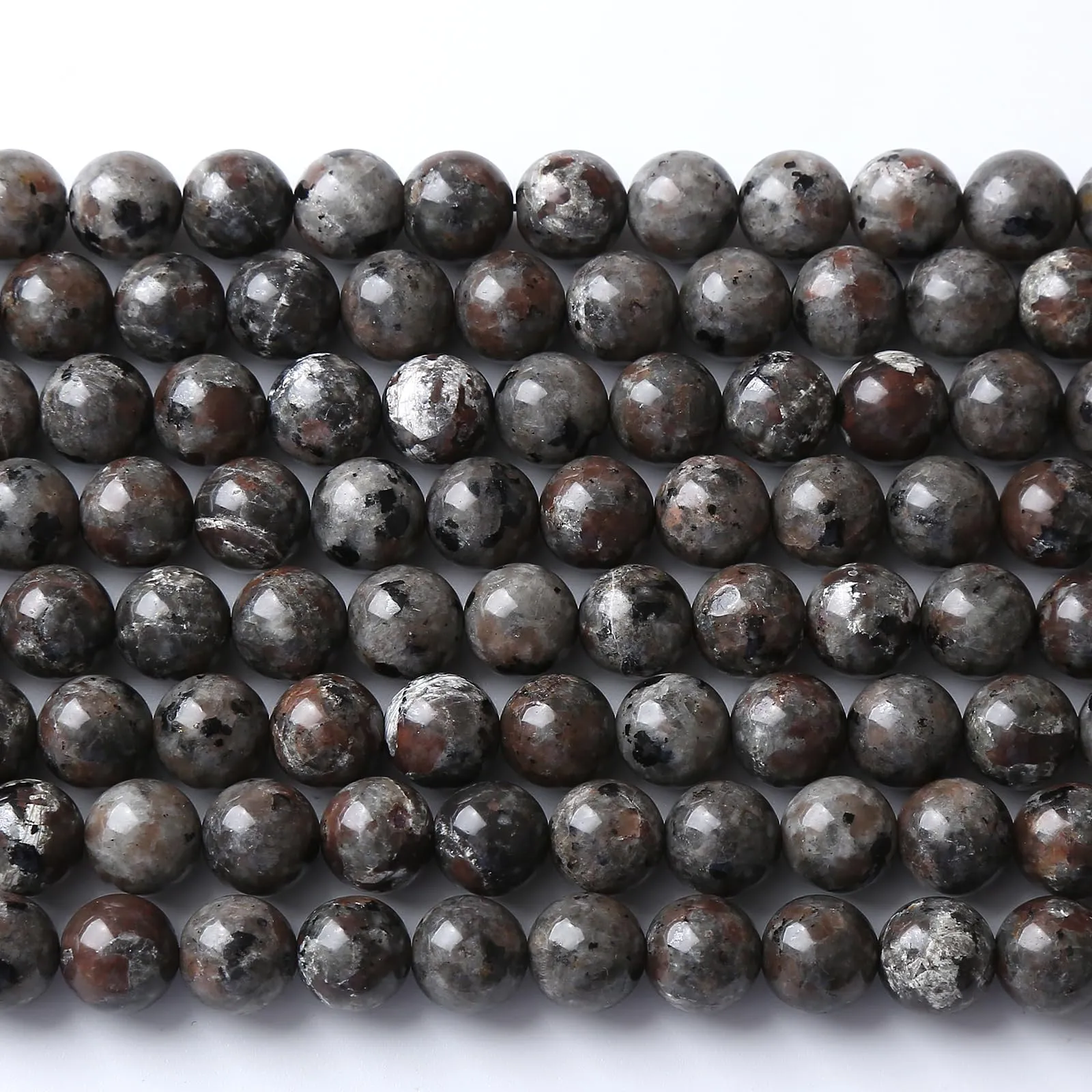 12 mm 28PSC Fiamma Yooperlite perline sfuse per la creazione di gioielli fai da te braccialetti mostrano il colore della fiamma sotto l'irradiazione delle lampade UV - immagine 4