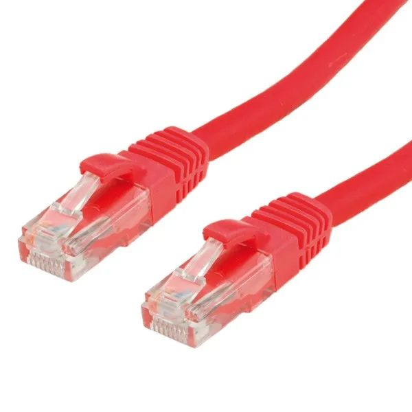 Value Cavo Di Rete Cat 6 E 3M Rosso - immagine 1