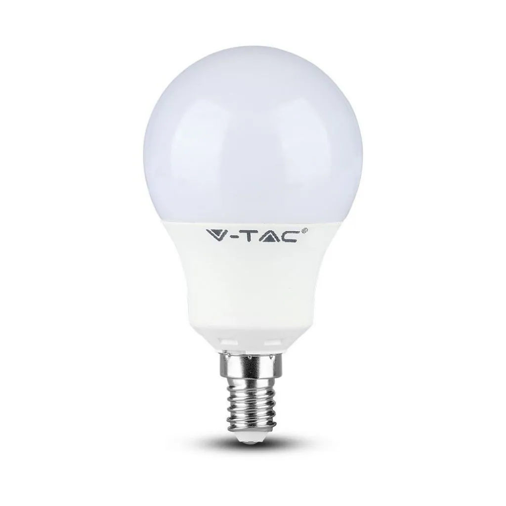 V-TAC PRO Lampadina LED Chip Samsung E14 9W A58 3000K - immagine 1