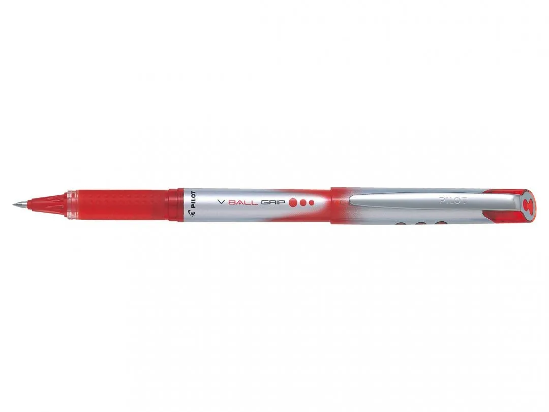 Pilot V-Ball 0.7mm Penna stick a sfera Rosso 12 pz - immagine 1