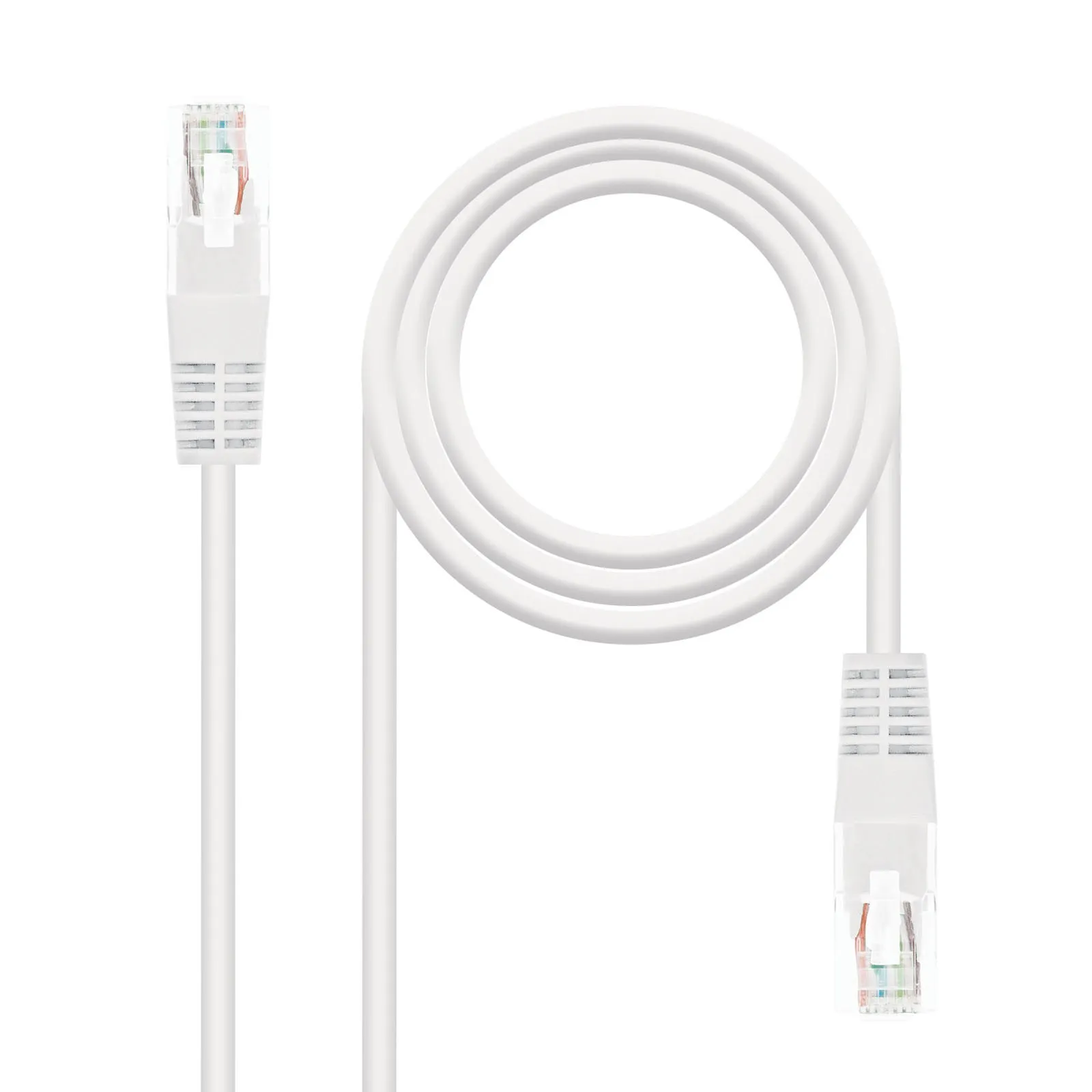 Nanocable 10.20.0402-W cavo di rete Bianco 2 m Cat6e U/UTP (UTP) - immagine 1