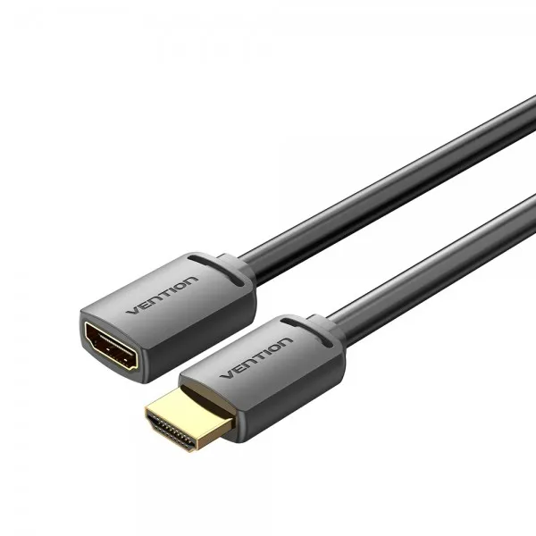 Cavo di prolunga HDMI Vention maschio a HDMI femmina 2.0 4K - 05 m - Nero - immagine 1
