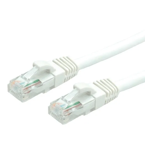 Value Cavo Di Rete Cat 6 E 3M Bianco - immagine 1