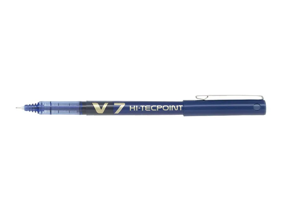 Pilot Hi-Tecpoint V7 Penna stick a sfera Blu - immagine 1