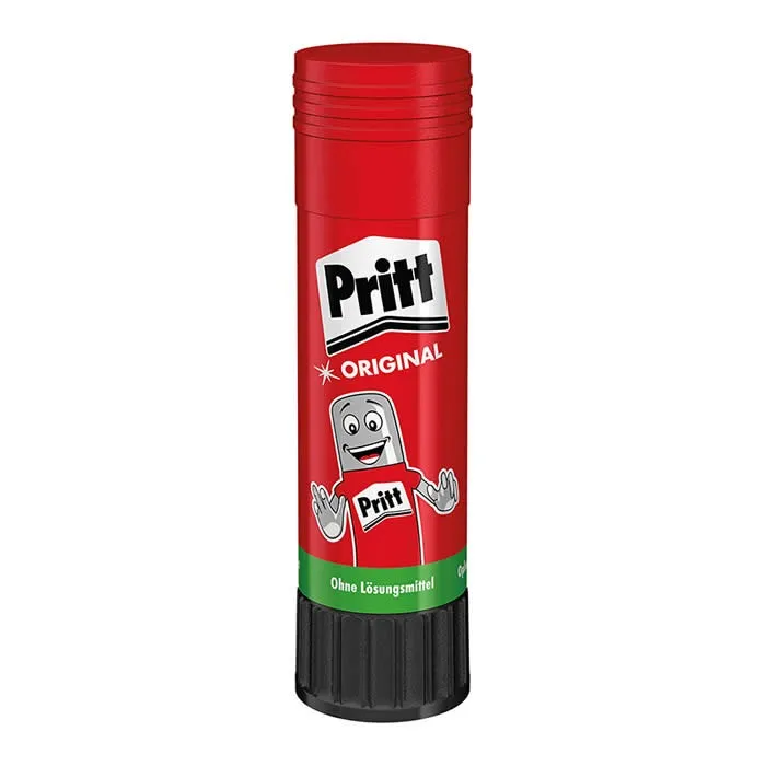 Pritt Medium Glue Stick 22grs - Senza solventi - 97% di ingredienti naturali - Lavabile a 20ºC - Sicuro per i bambini - immagine 1
