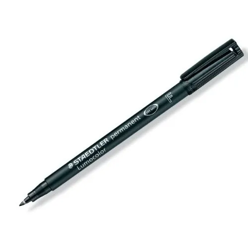 Staedtler 318-9 marcatore permanente Tipo di punta Nero prezzo singola unità - immagine 1
