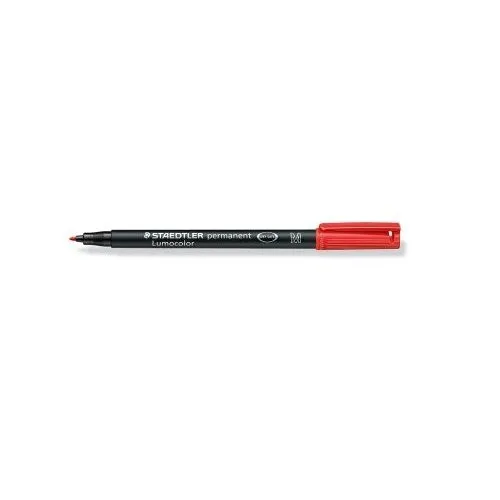 Staedtler 317-2 marcatore permanente Tipo di punta Rosso 10 pz - immagine 1