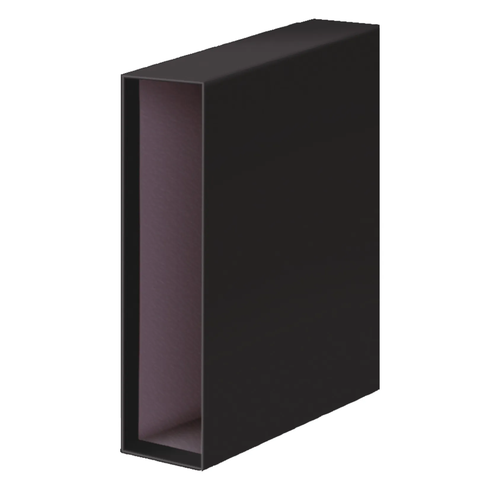 Copertina Dohe Archicolor per raccoglitore a leva - Formato Folio - Cartoncino a righe - Colore nero - immagine 1