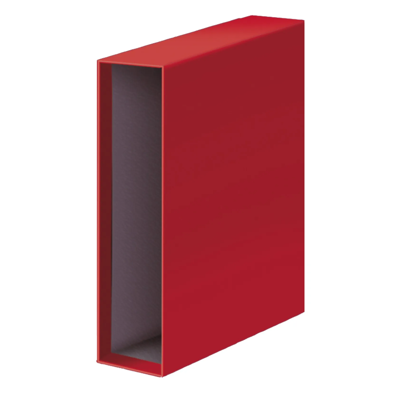 Copertina Dohe Archicolor per raccoglitore a leva - Formato Folio - Cartoncino a righe - Colore rosso - immagine 1
