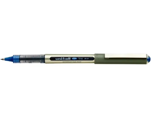 Uni-ball Eye Fine UB-157E Boligrafo de Tinta Liquida - Punta de Bola 0.7mm - Tinta Resistente al Agua y Luz - Sistema de Control de Tinta - Color Azul - immagine 1