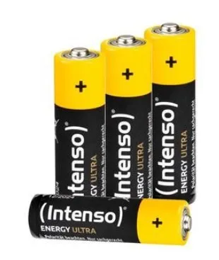 Intenso Batterie Alcaline Energy Ultra Aa Lr6 4Pcs Blister - immagine 1