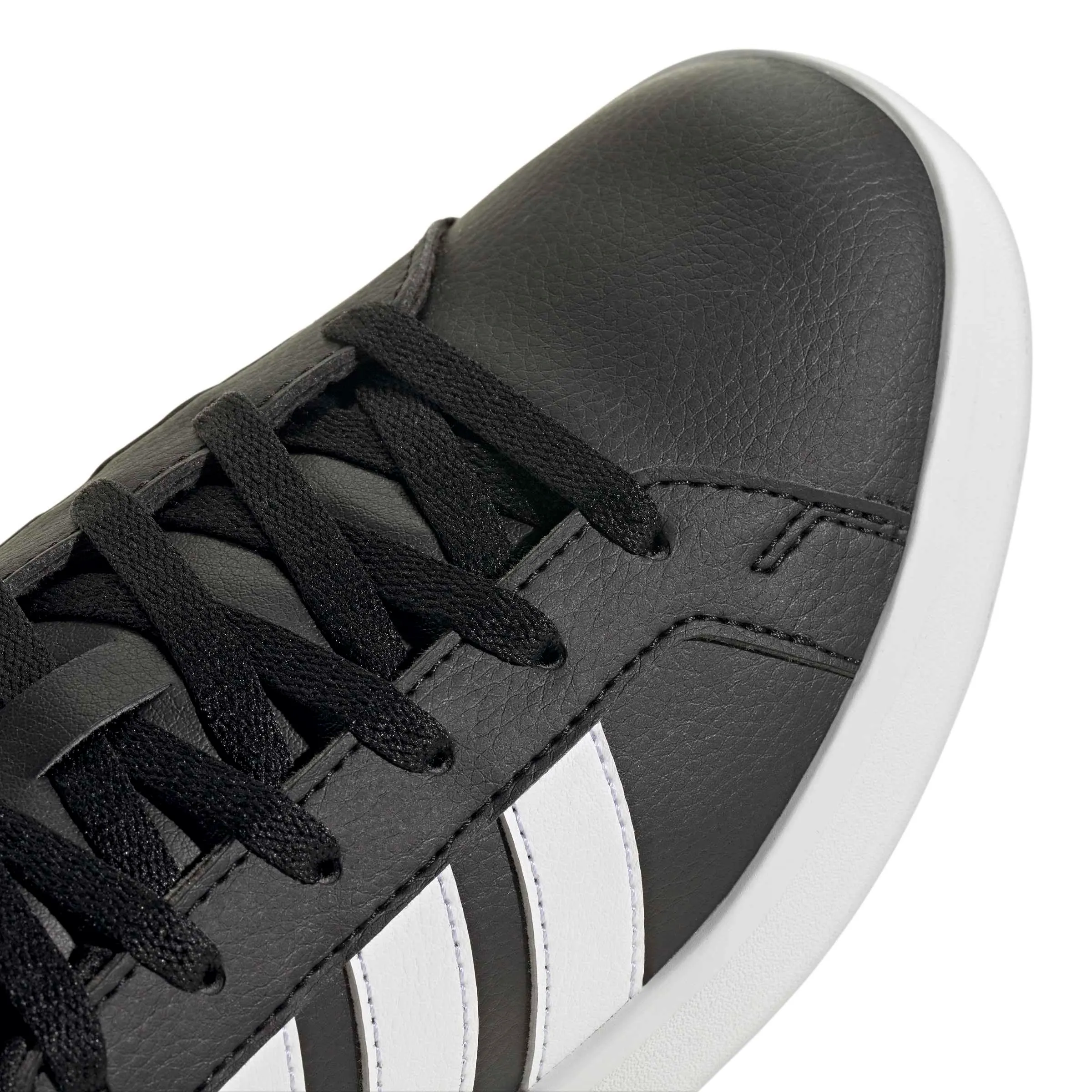adidas Donna Grand Court Base 3.0 Shoes, Core Black/Ftwr White/Core Black, 37 1/3 EU - immagine 6