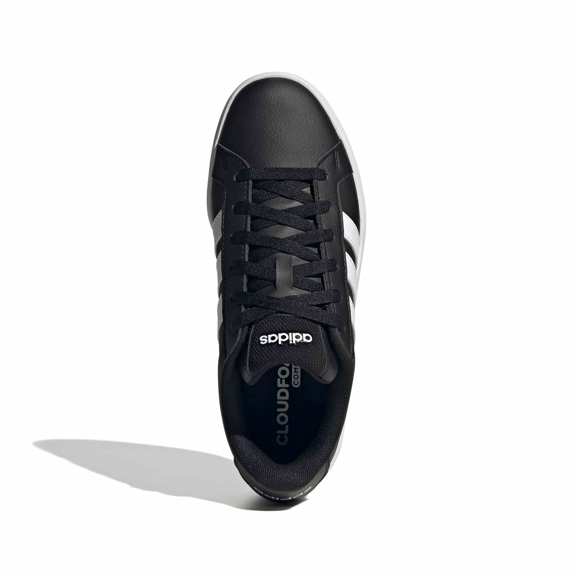 adidas Donna Grand Court Base 3.0 Shoes, Core Black/Ftwr White/Core Black, 37 1/3 EU - immagine 8
