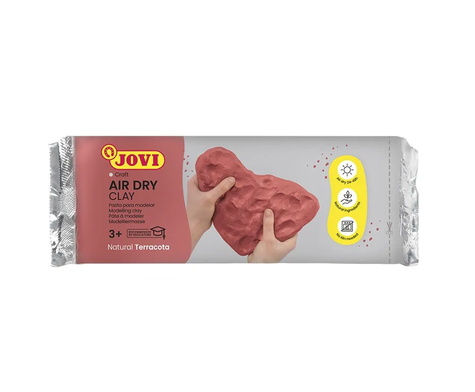Jovi JOV85G Argilla da modellazione 500 g Terracotta 1 pz - immagine 1