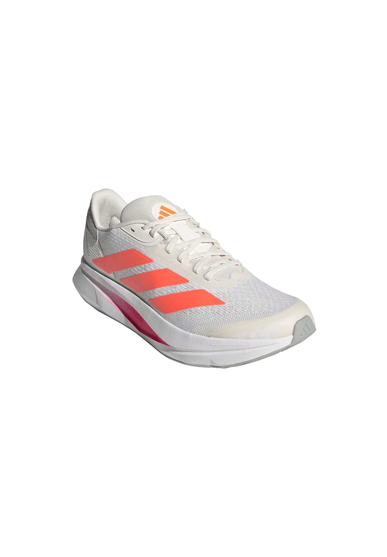 adidas Uomo Duramo SL 2 Running Shoes, off White/Lucid Orange/Wonder Silver, 44 2/3 EU - immagine 4