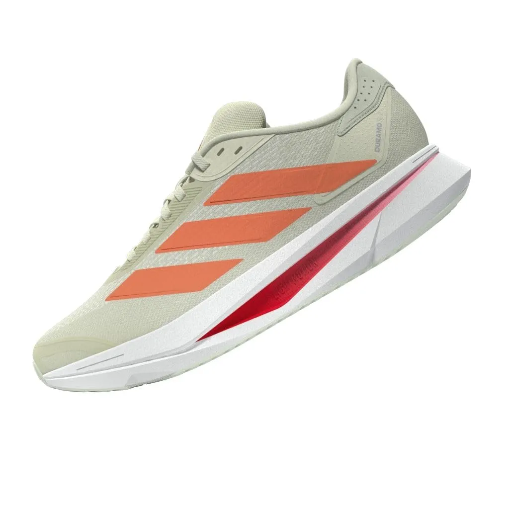 adidas Uomo Duramo SL 2 Running Shoes, off White/Lucid Orange/Wonder Silver, 44 2/3 EU - immagine 9