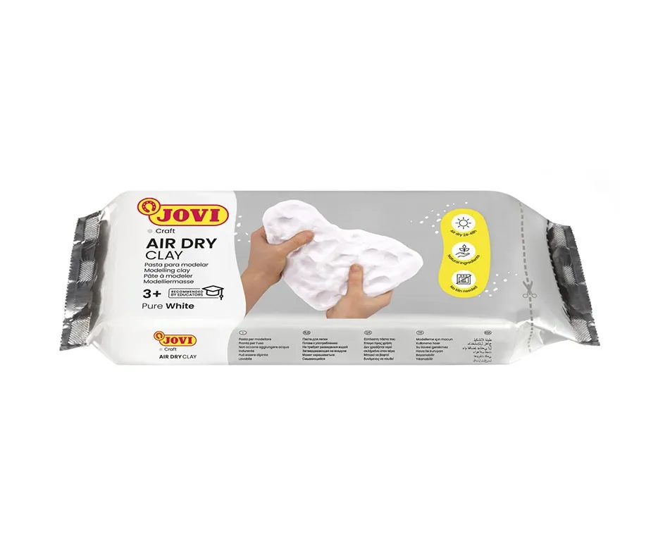 Jovi 85 composto per ceramica e modellazione Argilla da modellazione 500 g Bianco - immagine 1