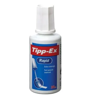 Tipp-Ex Correttore Liquido Rapido 20ml - Formula Quick Dry - immagine 1
