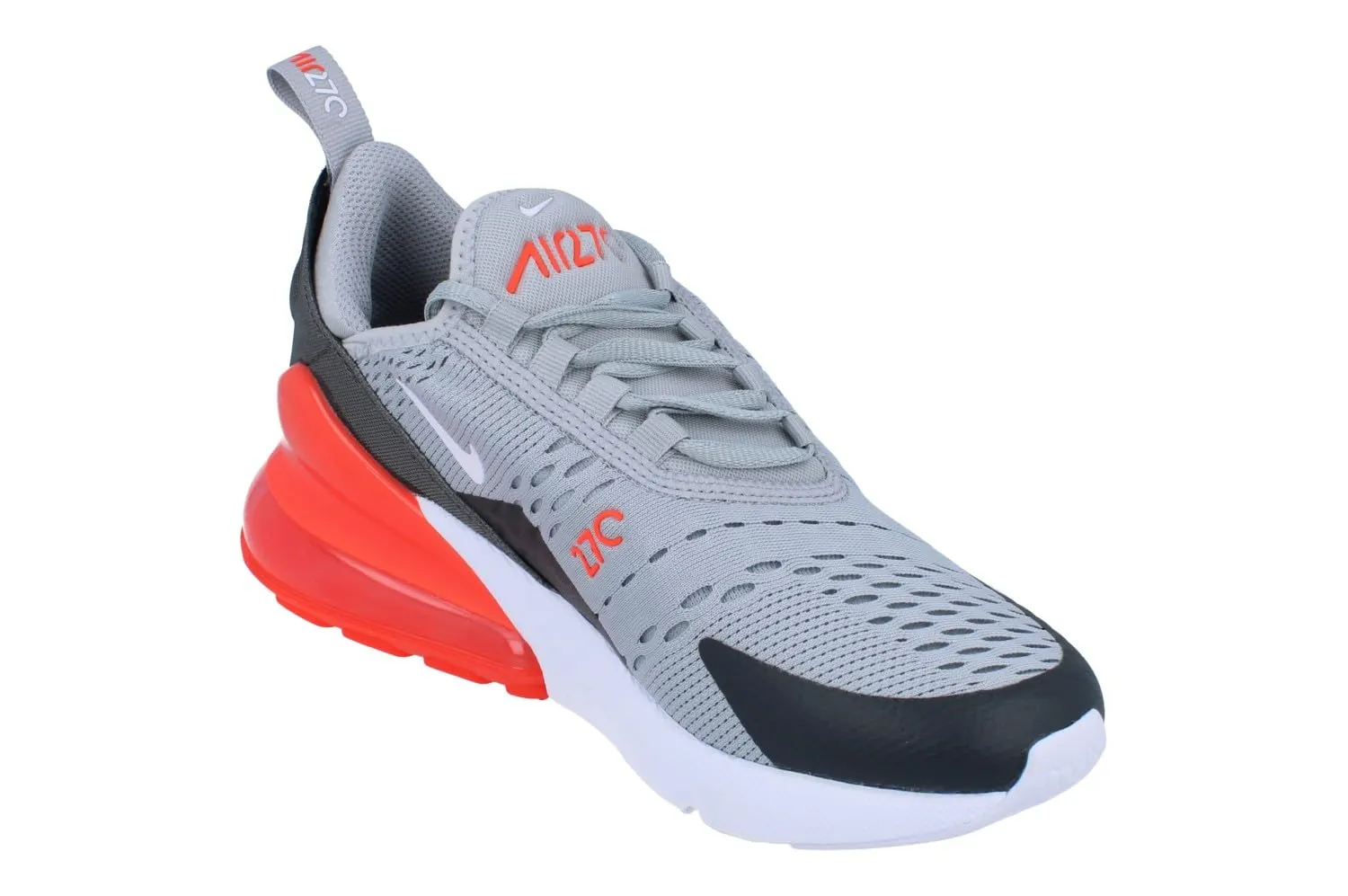 Nike Scarpe da corsa Air Max 270 GS da uomo, Wolf Grigio Bianco Antracite 039, 4.5 Big Kid - immagine 4