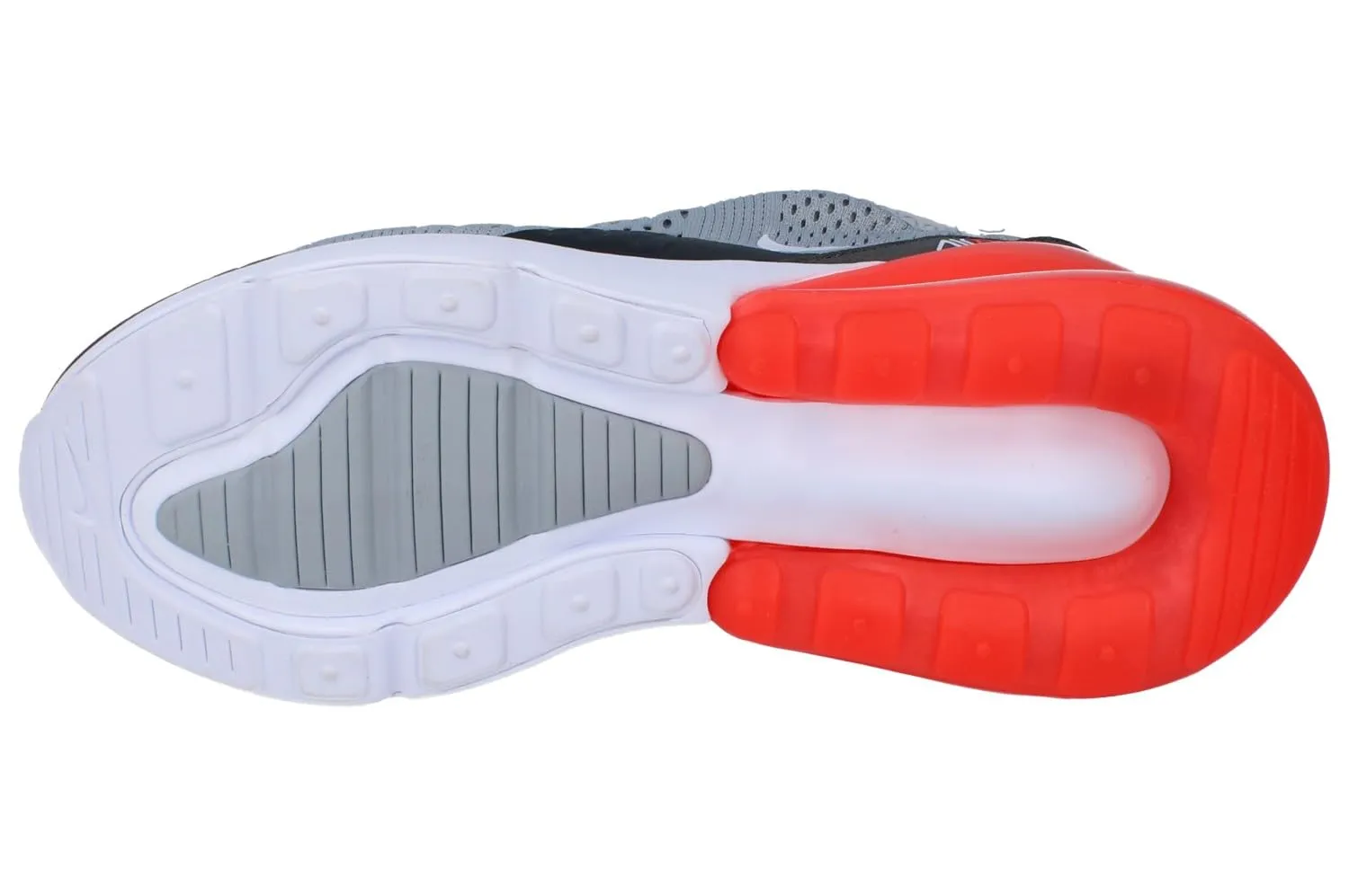 Nike Scarpe da corsa Air Max 270 GS da uomo, Wolf Grigio Bianco Antracite 039, 4.5 Big Kid - immagine 5