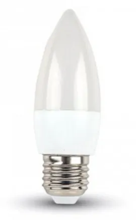 V-TAC VT-1821 Lampadina LED E27 6W Candela - 2700K Bianco caldo - SKU 4342 - immagine 1