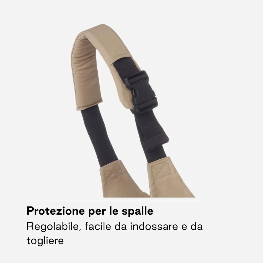 Jané Catch Fascia Portabebè Fianco, Porto Laterale, Regolabile, Ergonomica e Antiscivolo, 100% Cotone, 9-48 Mesi, Arena - immagine 4
