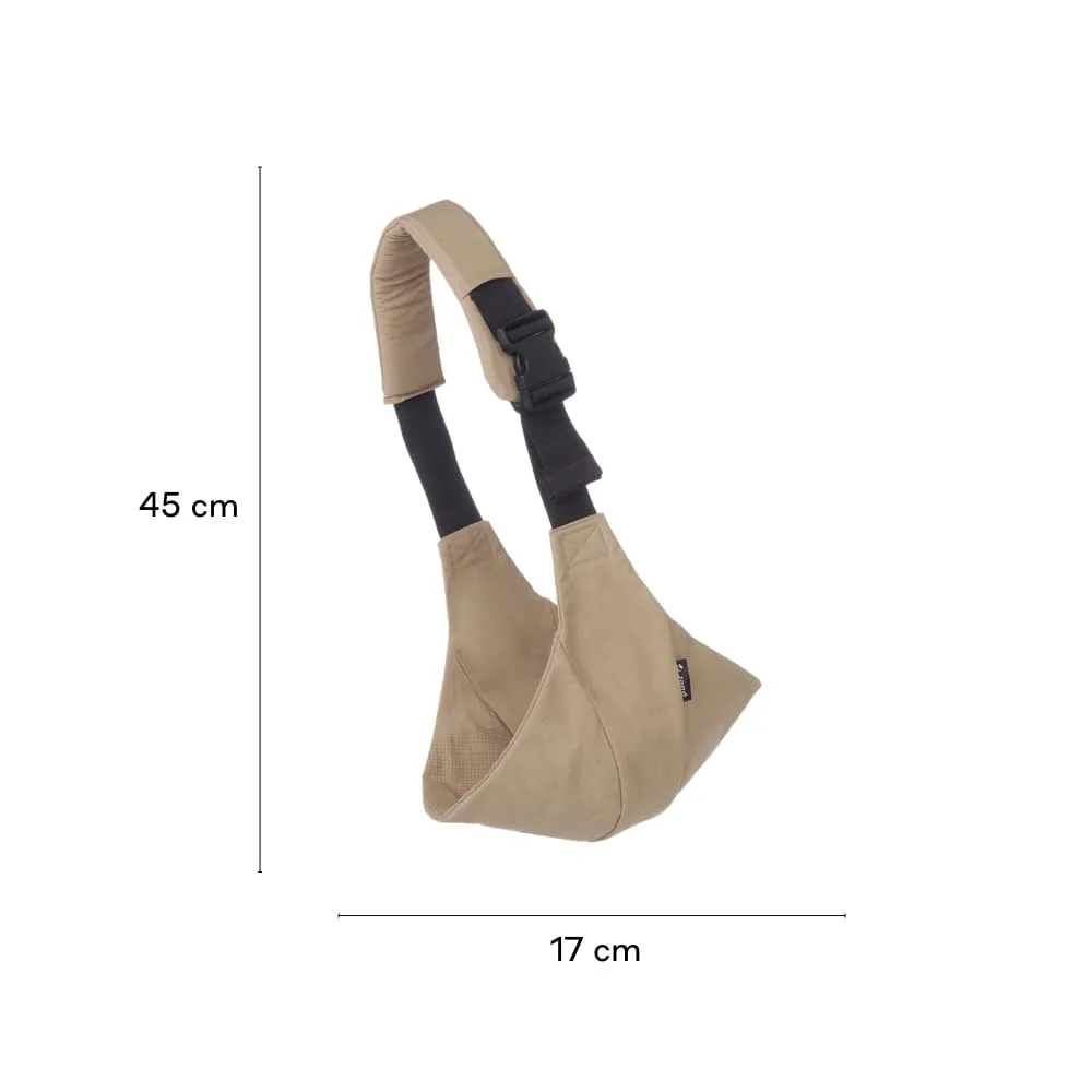 Jané Catch Fascia Portabebè Fianco, Porto Laterale, Regolabile, Ergonomica e Antiscivolo, 100% Cotone, 9-48 Mesi, Arena - immagine 6