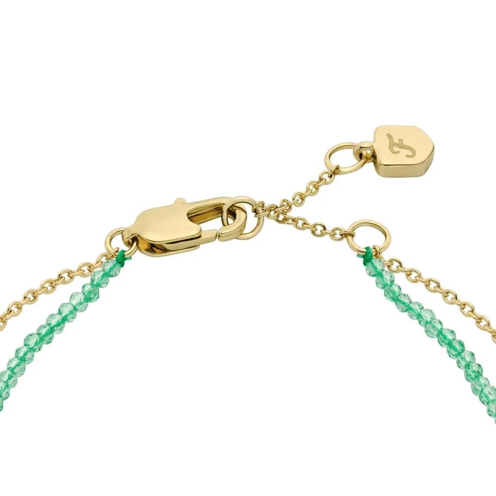 Fossil Women's Semi precious beads with lobster clasp closure bracelet - immagine 3