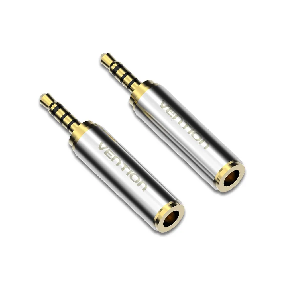 Vention VAB-S02 adattatore per inversione del genere dei cavi 2.5mm 3.5mm Argento - immagine 1