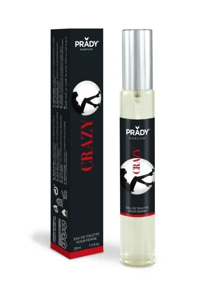 Prady Crazy - Eau de Cologne da donna - Flacone spray da 33 ml - immagine 1