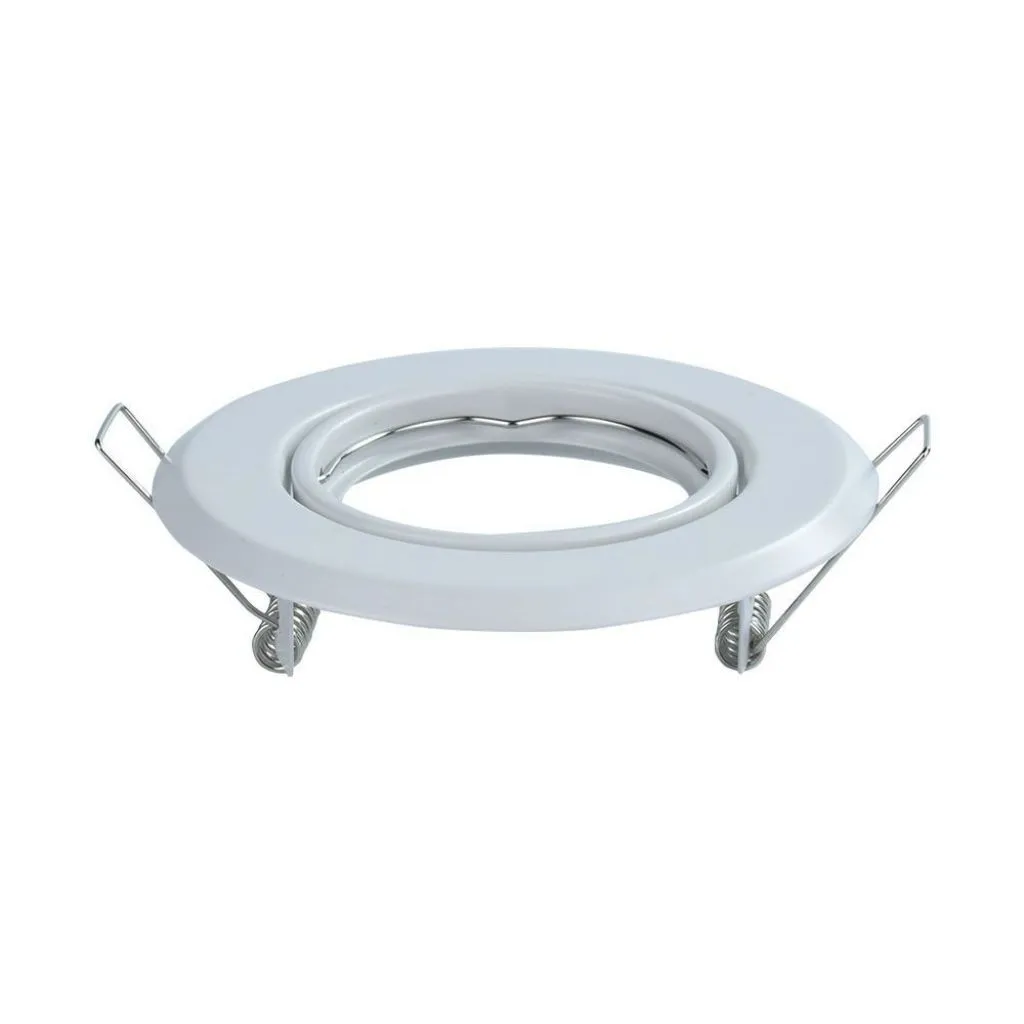 V-TAC Portafaretto LED da Incasso Rotondo GU10 Colore Bianco (Box 2 Pezzi) - immagine 1