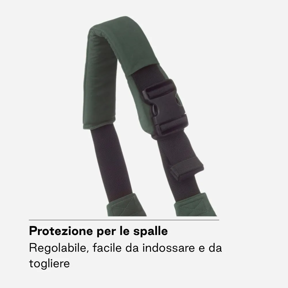 Jané Catch Fascia Portabebè Fianco, Porto Laterale, Regolabile, Ergonomica e Antiscivolo, 100% Cotone, 9-48 Mesi, Verde - immagine 4