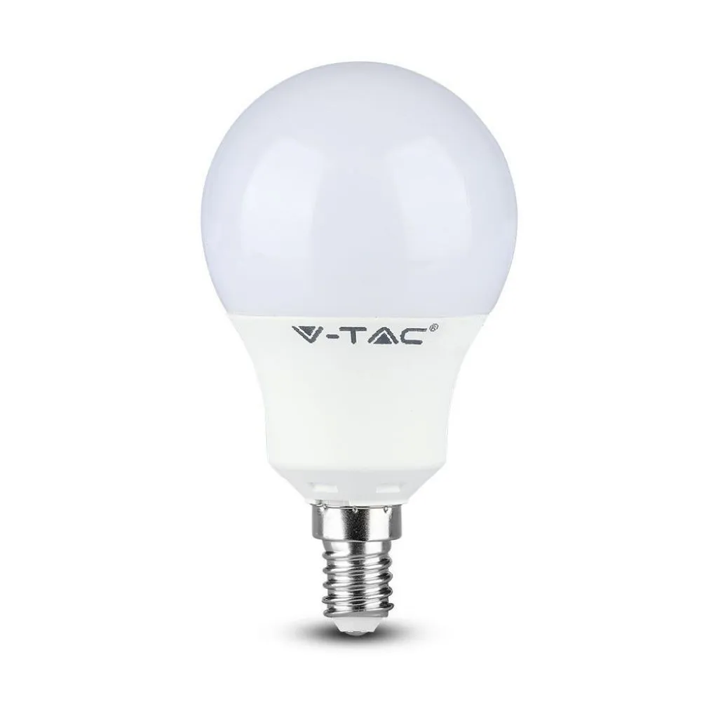 V-TAC Lampadina LED E14 55W P45 6400K CRI>95 - immagine 1