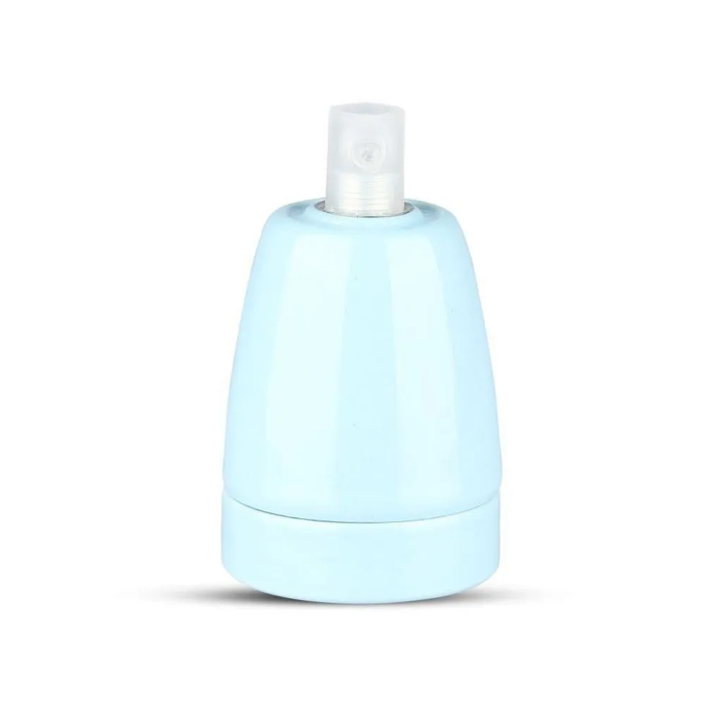V-TAC Portalampada in Porcellana E27 (Max 60W) Colore Blu - immagine 1
