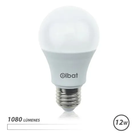 Elbat Lampadina LED A60 - 12W - 1080lm - E27 - Luce Bianca - immagine 1