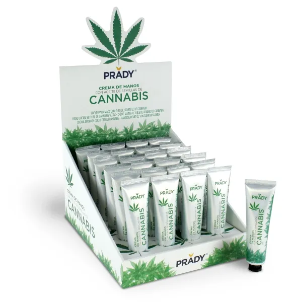 Crema per le mani Prady alla cannabis - Tubo da 35 g - immagine 1