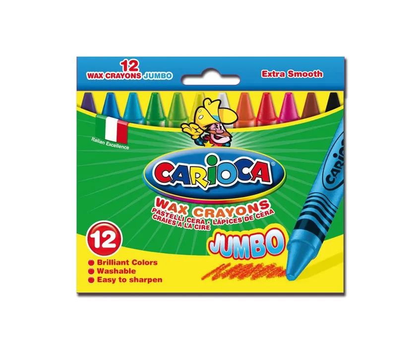 Carioca Wax Jumbo 12 pz - immagine 1