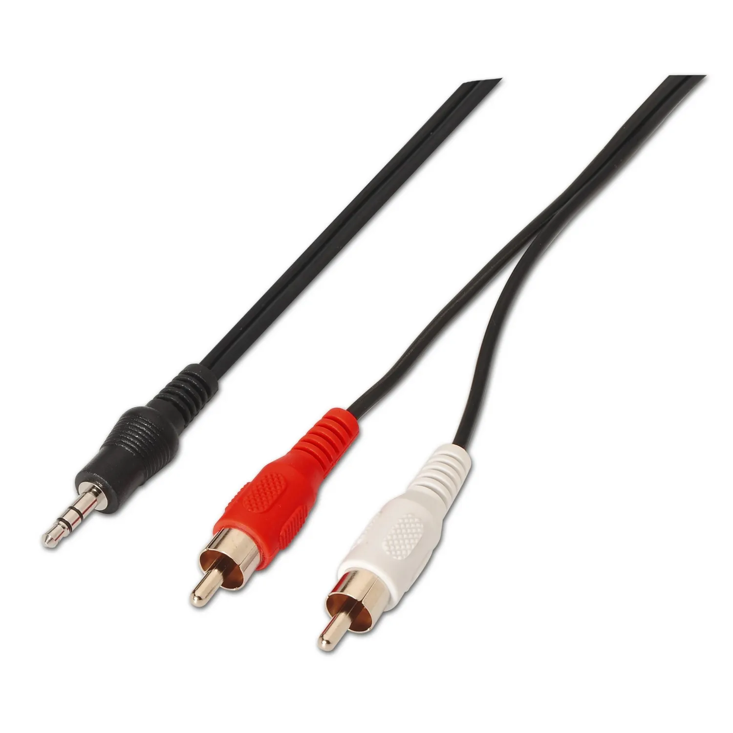 AISENS A128-0147 cavo audio 15 m 3.5mm 2 x RCA Nero - immagine 1